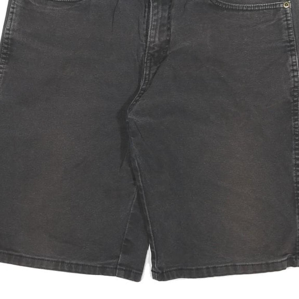 DICKIES Mens Shorts Black Casual L W30 Cotton Blend Workwear Pockets
