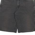 DICKIES Mens Shorts Black Casual L W30 Cotton Blend Workwear Pockets