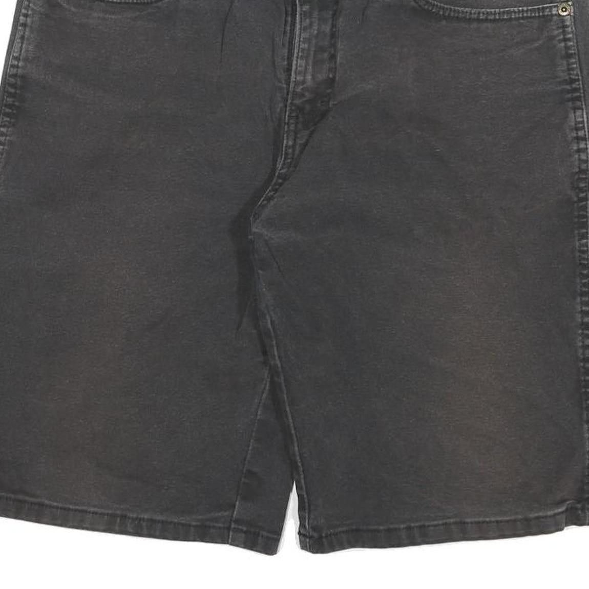 DICKIES Mens Shorts Black Casual L W30 Cotton Blend Workwear Pockets