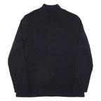 PENDLETON Mens T-Shirt Black Long Sleeve High Neck L
