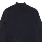 PENDLETON Mens T-Shirt Black Long Sleeve High Neck L