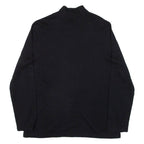 PENDLETON Mens T-Shirt Black Long Sleeve High Neck L