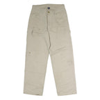 DICKIES Mens Beige Cotton Blend Regular Fit Straight Leg Trousers W32 L32