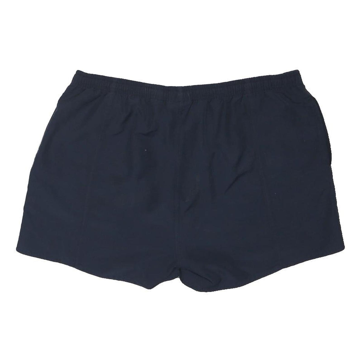 REEBOK Womens Shorts Navy Casual Plain UK 16 W36 Elastic Waist