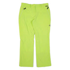 JACK WOLFSKIN Fleece Lined Womens Trousers Green Regular Bootcut W31 L29