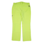 JACK WOLFSKIN Fleece Lined Womens Trousers Green Regular Bootcut W31 L29