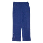Womens Sweatpants Blue Wide-Leg XL W30 L29