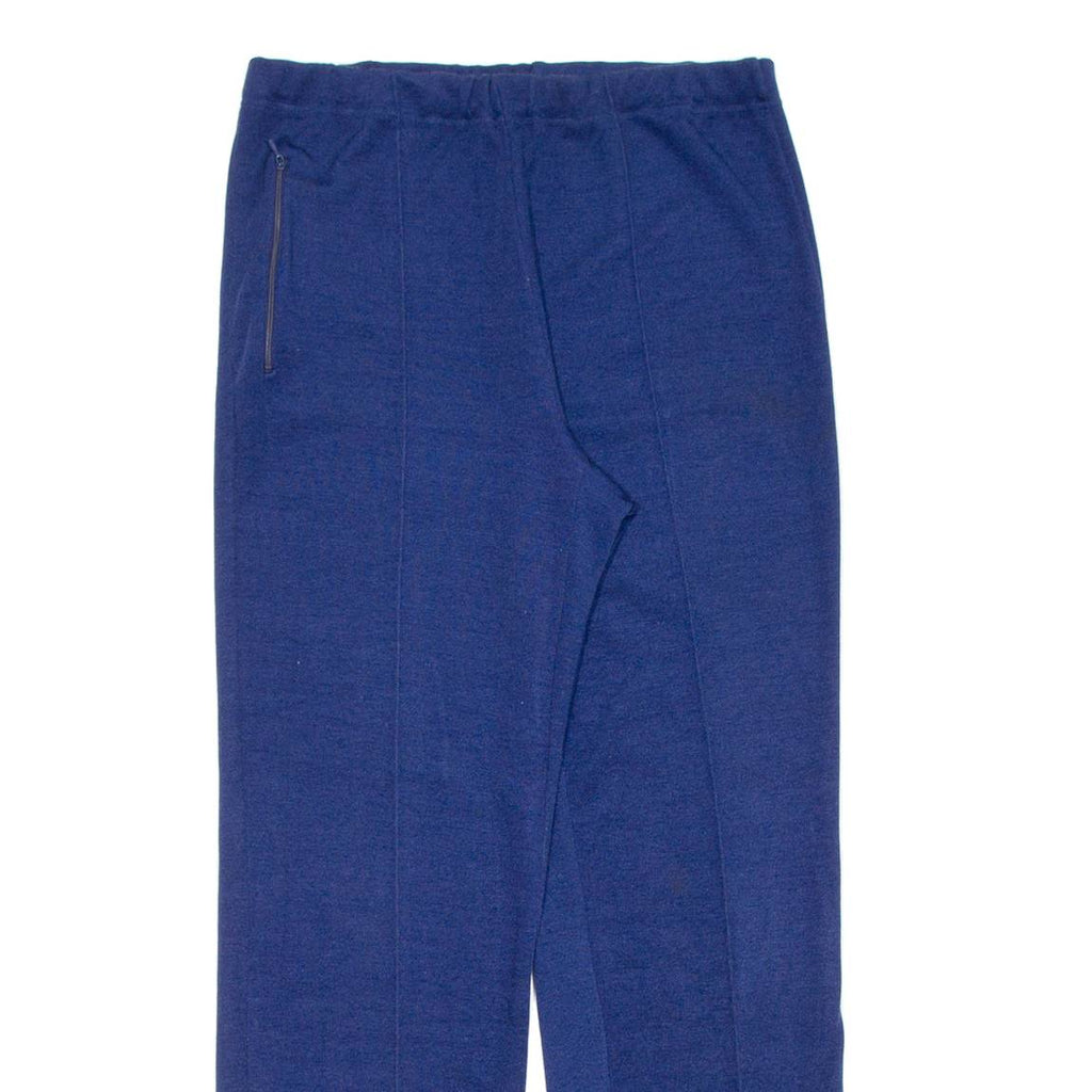 Womens Sweatpants Blue Wide-Leg XL W30 L29