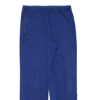 Womens Sweatpants Blue Wide-Leg XL W30 L29