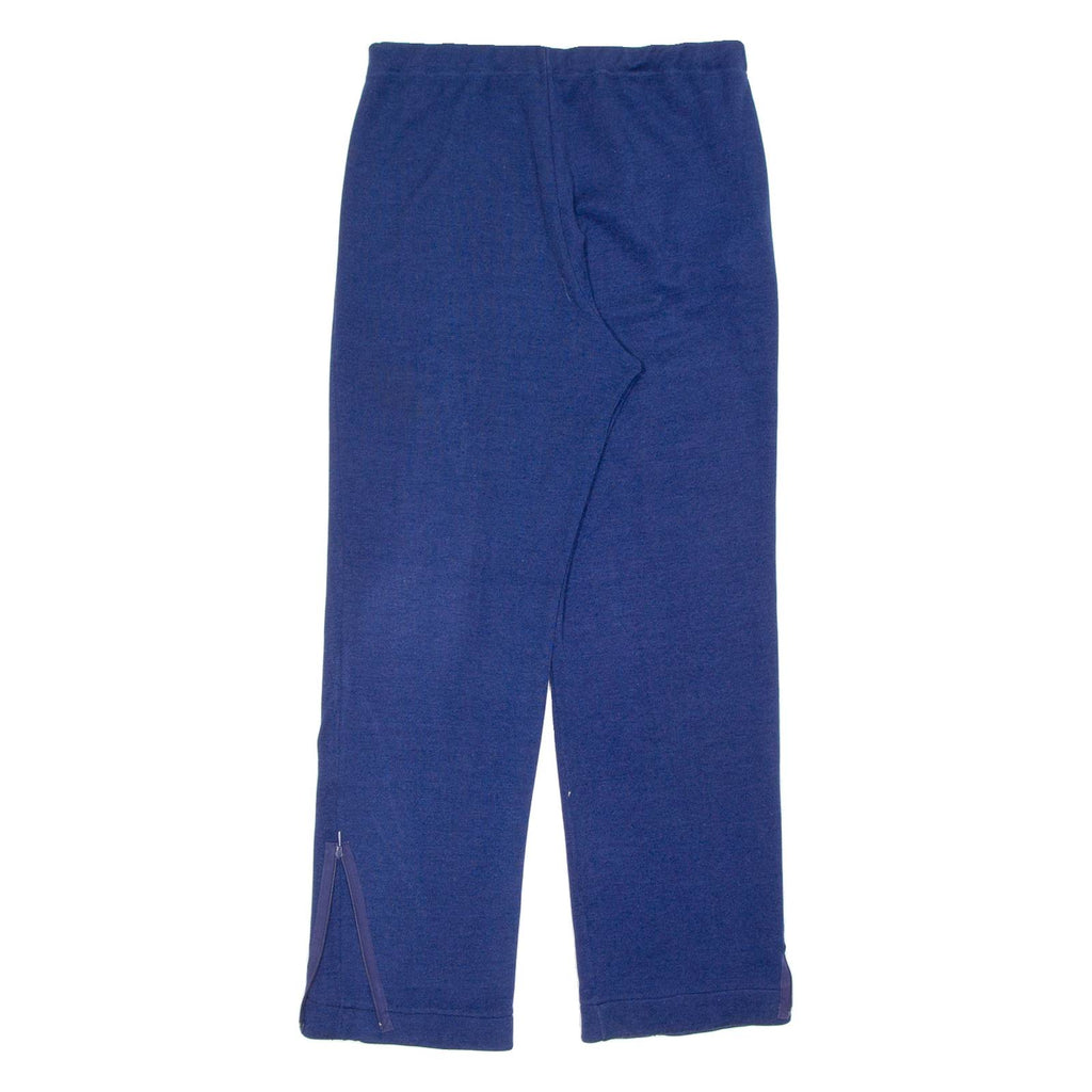 Womens Sweatpants Blue Wide-Leg XL W30 L29