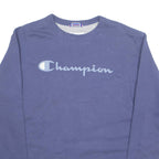 CHAMPION Mens Sweatshirt Blue M