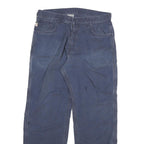 CARHARTT Mens Jeans Blue Relaxed Straight Denim Medium W36 L32 Workwear