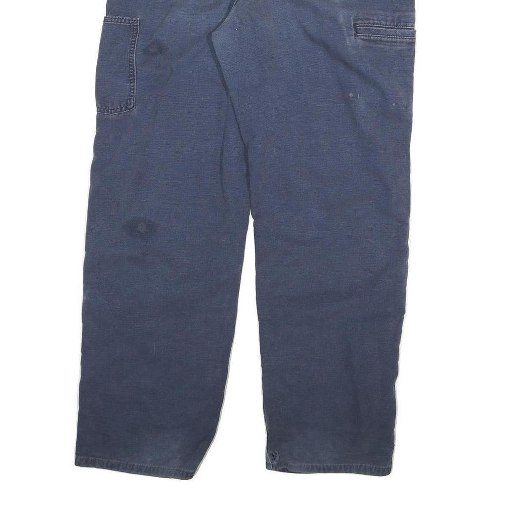 CARHARTT Mens Jeans Blue Relaxed Straight Denim Medium W36 L32 Workwear