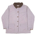 LL BEAN Sherpa Lined Womens Jacket Purple XL