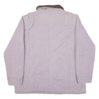 LL BEAN Sherpa Lined Womens Jacket Purple XL