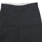 DICKIES Mens Shorts Black Casual L W36 Workwear Durable Polyester Blend