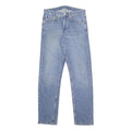 LEVI'S 505 Mens Regular Fit Straight Denim Light W32 L34 Classic Cotton Blend