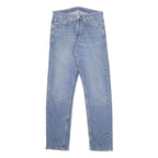 LEVI'S 505 Mens Regular Fit Straight Denim Light W32 L34 Classic Cotton Blend