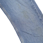 LEVI'S 505 Mens Regular Fit Straight Denim Light W32 L34 Classic Cotton Blend