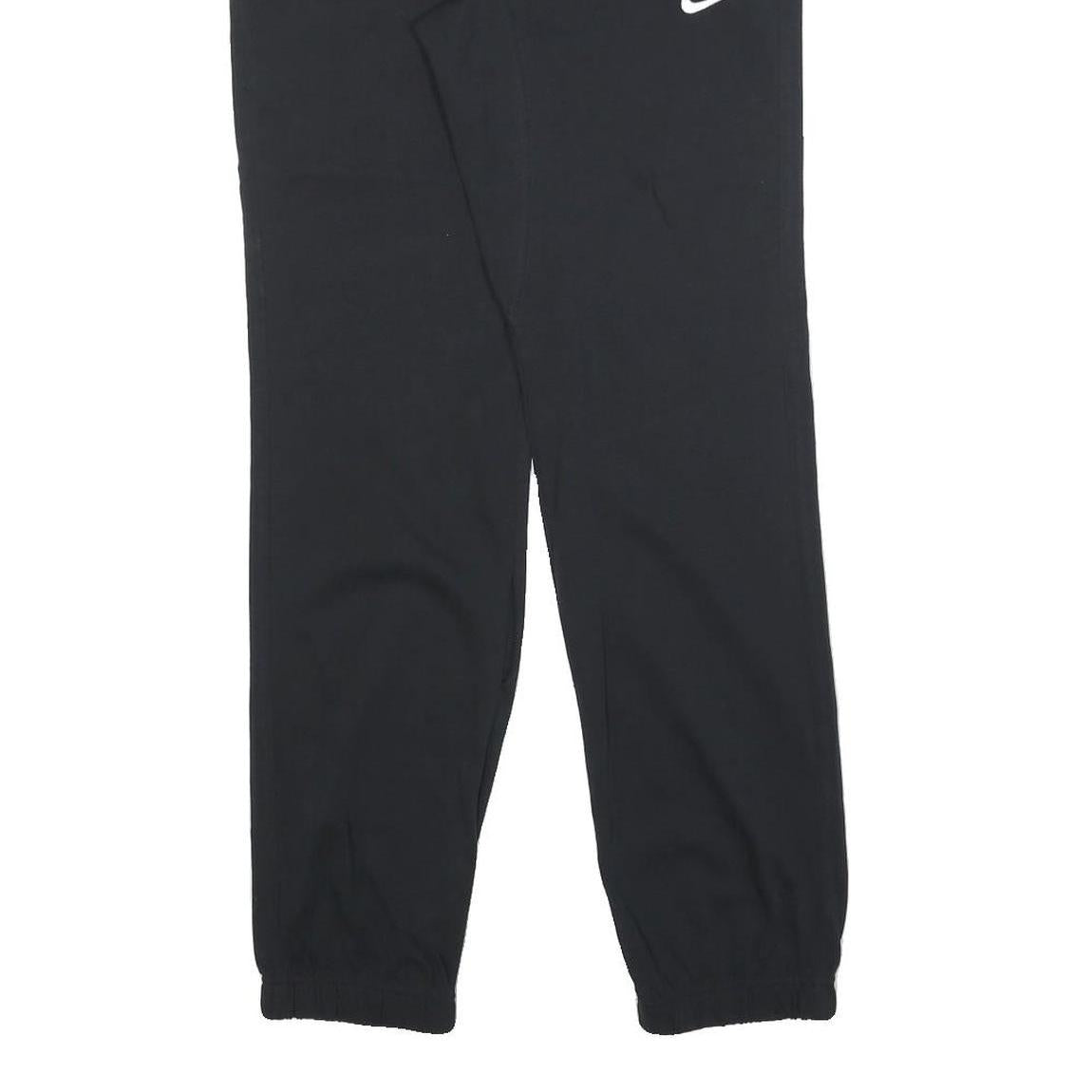 NIKE Mens Joggers Black XS W28 L30 Slim Tapered Cotton Blend Comfortable Casual