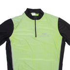 SMASH Mens Jersey Green 1/4 Zip M
