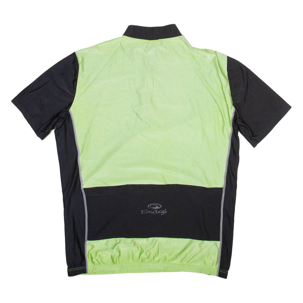SMASH Mens Jersey Green 1/4 Zip M