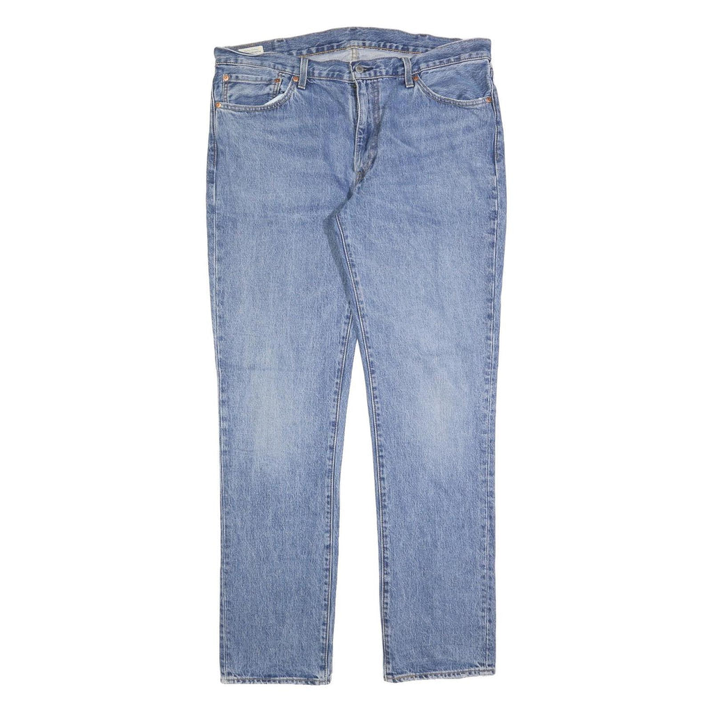 LEVI'S 511 BIG E Mens Slim Blue Denim Medium W38 L34 Classic Zip Jeans