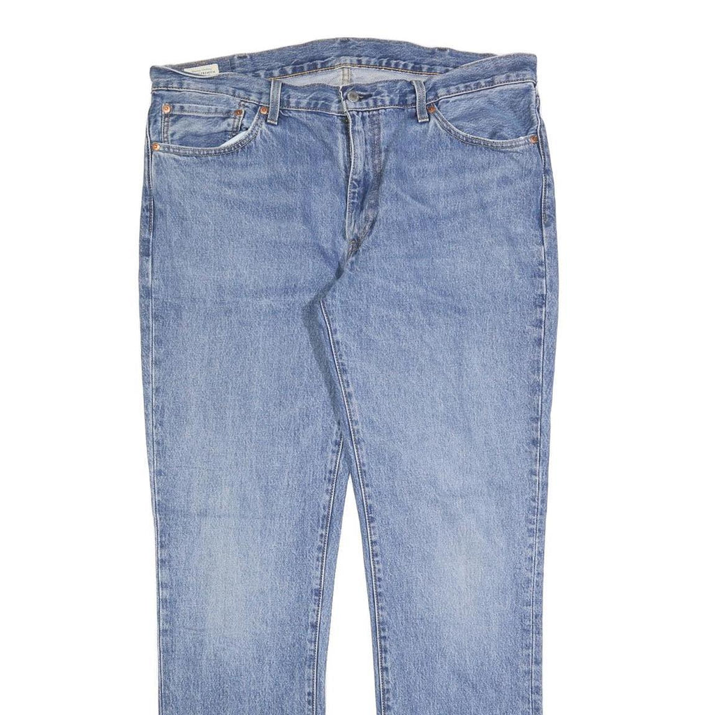 LEVI'S 511 BIG E Mens Slim Blue Denim Medium W38 L34 Classic Zip Jeans