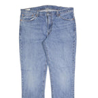 LEVI'S 511 BIG E Mens Slim Blue Denim Medium W38 L34 Classic Zip Jeans