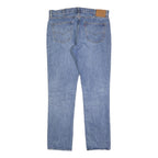 LEVI'S 511 BIG E Mens Slim Blue Denim Medium W38 L34 Classic Zip Jeans