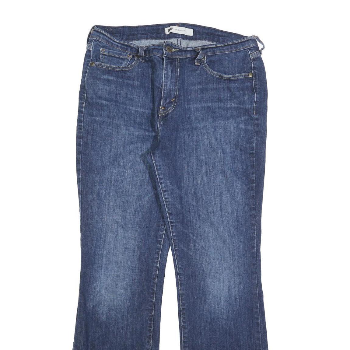 LEVI'S 515 Womens Jeans Blue Regular Flared Denim Medium W31 L32 Classic Fit