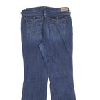LEVI'S 515 Womens Jeans Blue Regular Flared Denim Medium W31 L32 Classic Fit