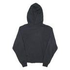 NIKE Womens Black Hoodie S Cotton Blend Logo Sweatshirt Casual Fashion