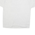 JERZEES Mens White XL Graphic T-Shirt Short Sleeve Crew Neck Cotton Blend