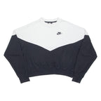 NIKE Cropped Womens Sweatshirt Black XL