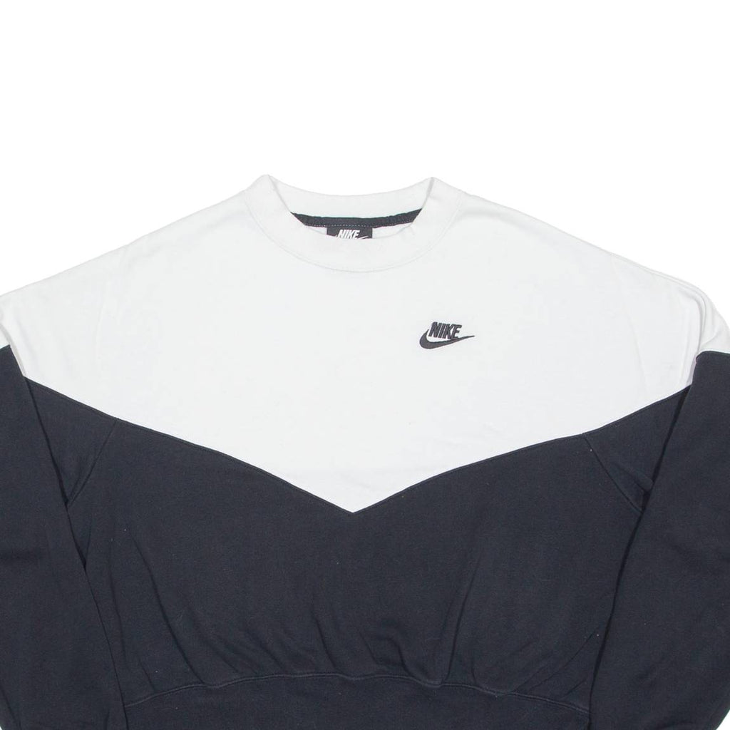 NIKE Cropped Womens Sweatshirt Black XL