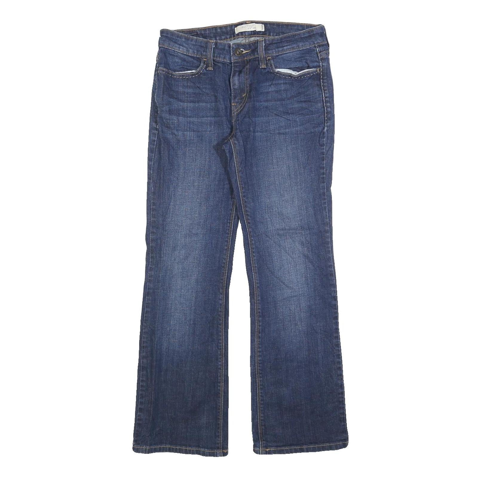 LEVI'S Womens 515 Regular Fit Bootcut Denim Medium Wash W30 L30 Classic Jeans