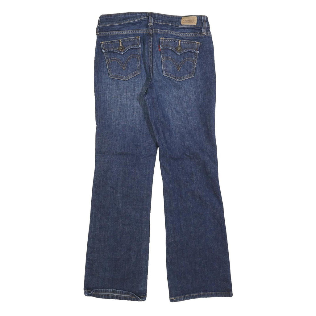LEVI'S Womens 515 Regular Fit Bootcut Denim Medium Wash W30 L30 Classic Jeans