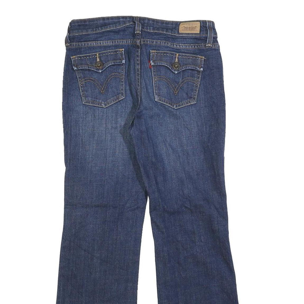 LEVI'S Womens 515 Regular Fit Bootcut Denim Medium Wash W30 L30 Classic Jeans