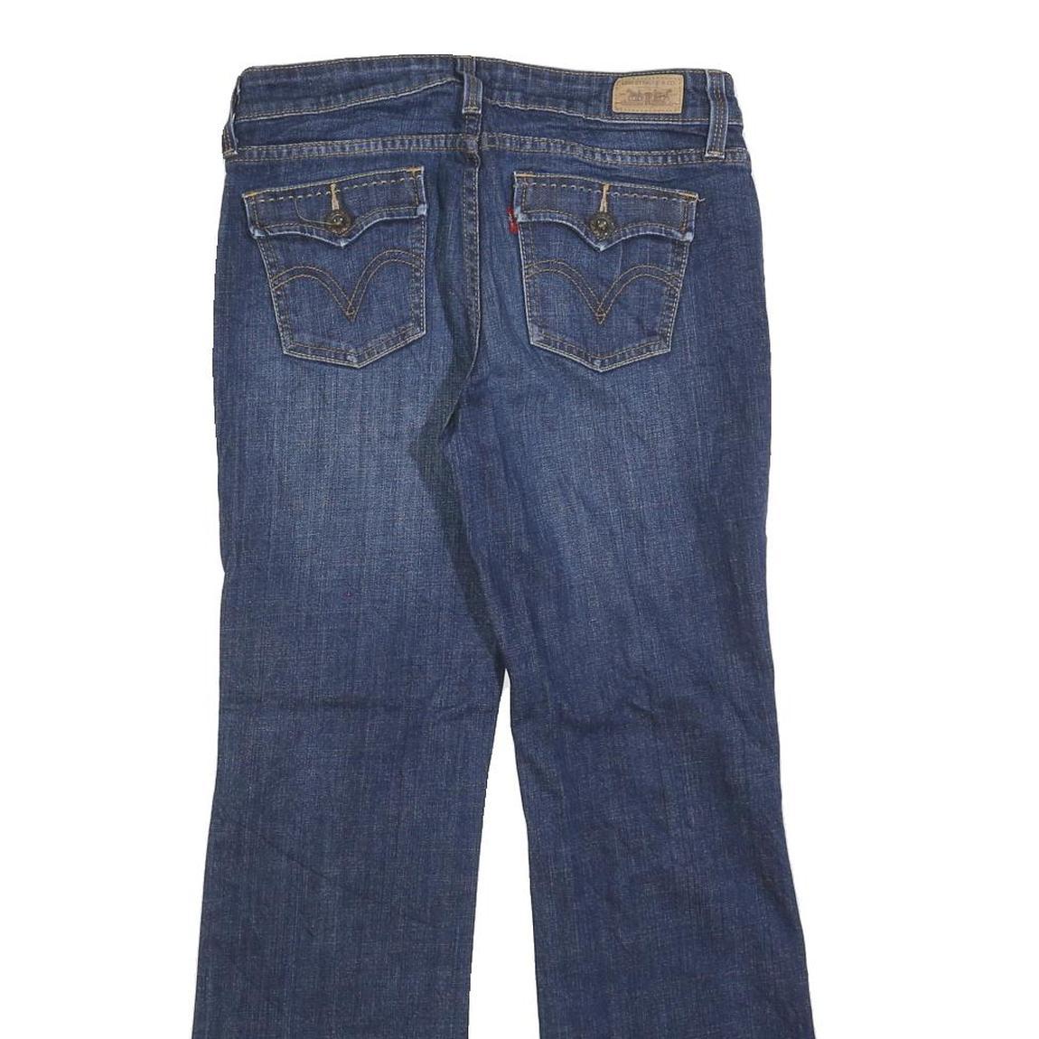 LEVI'S Womens 515 Regular Fit Bootcut Denim Medium Wash W30 L30 Classic Jeans