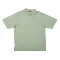 BROOKS BROTHERS Mens Green M Polo Shirt Cotton Blend Short Sleeve Plain Pocket