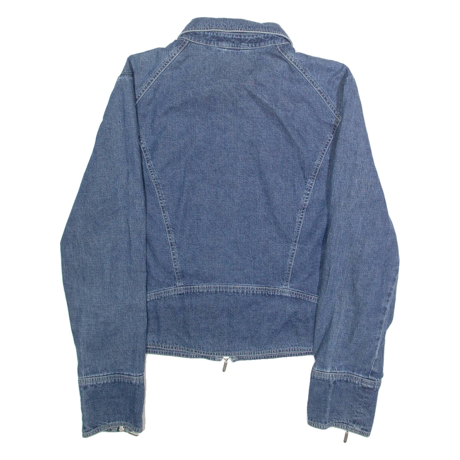LA STRADA Womens Denim Jacket Blue M