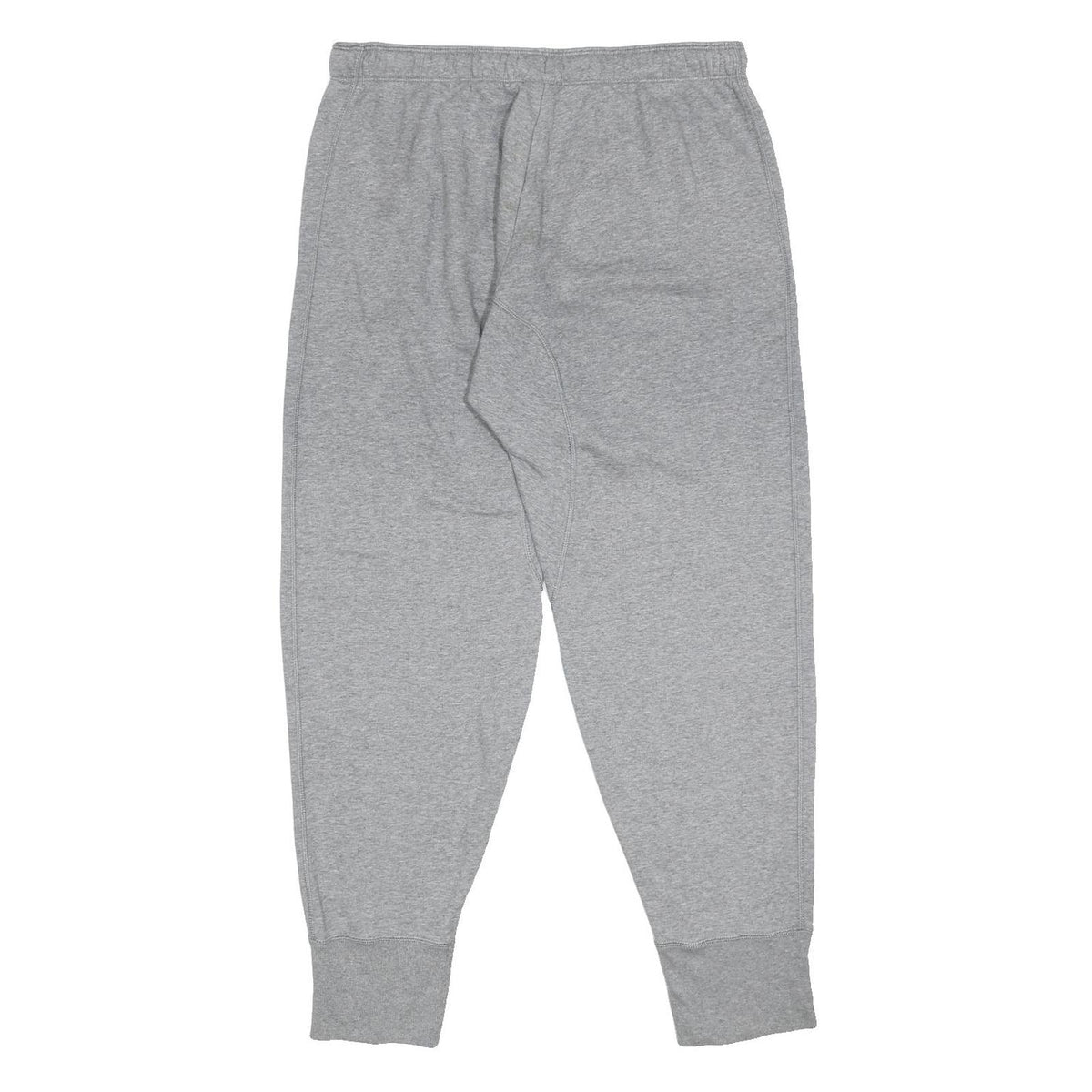 NIKE Mens Joggers Grey M W32 L29 Cotton Blend Regular Tapered Fit Logo Casual