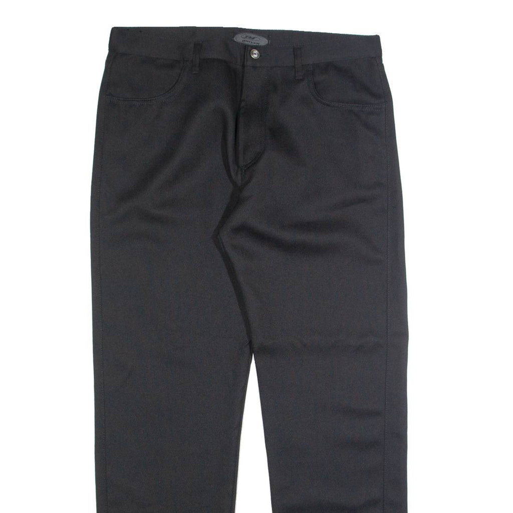 DRIVER Mens Trousers Black Regular Straight W34 L31