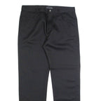 DRIVER Mens Trousers Black Regular Straight W34 L31