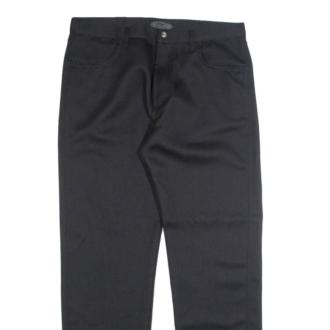 DRIVER Mens Trousers Black Regular Straight W34 L31
