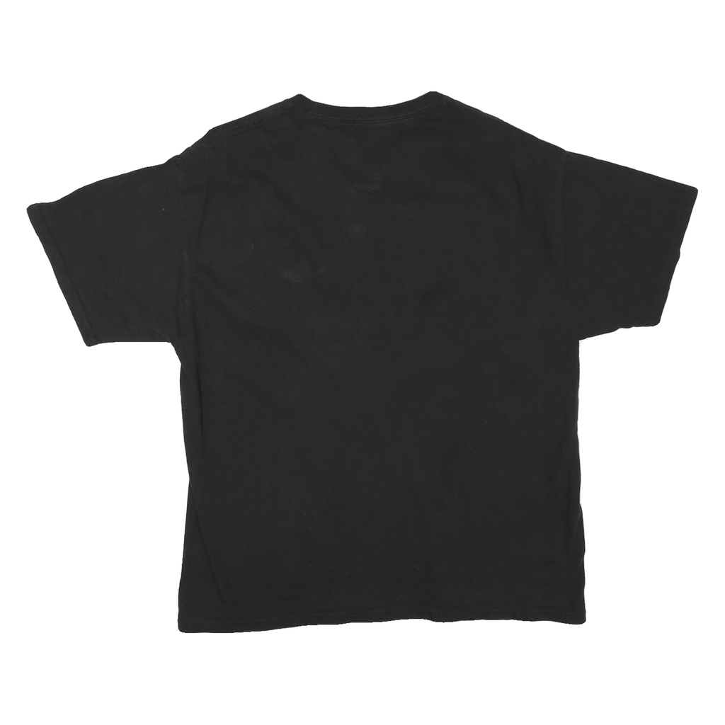 CHAMPION Womens Black Stanford Graphic T-Shirt L Short Sleeve Crew Neck Casual