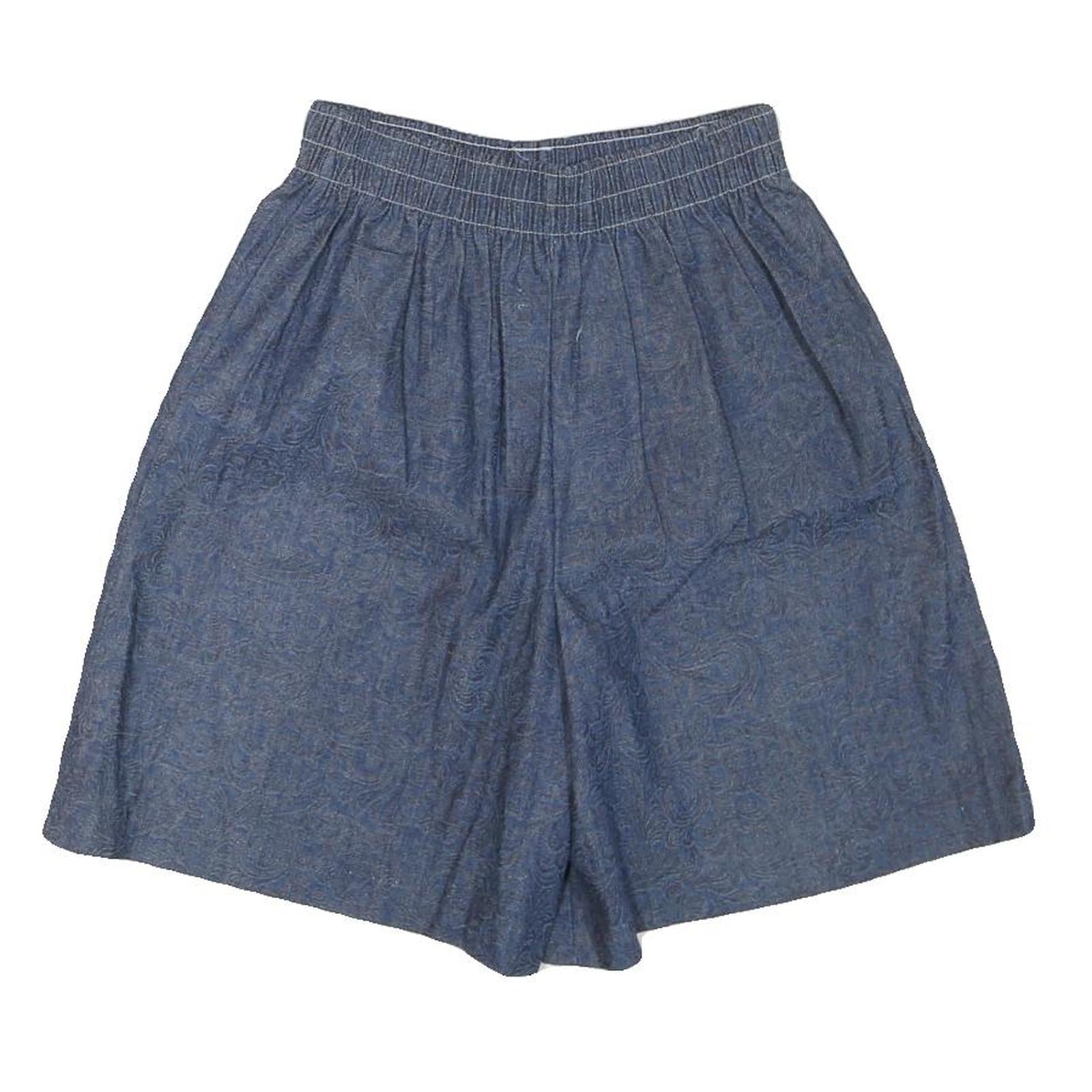 Womens Blue Cotton Blend Casual Shorts S W27 Lightweight Summer Wear