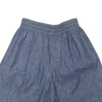 Womens Blue Cotton Blend Casual Shorts S W27 Lightweight Summer Wear