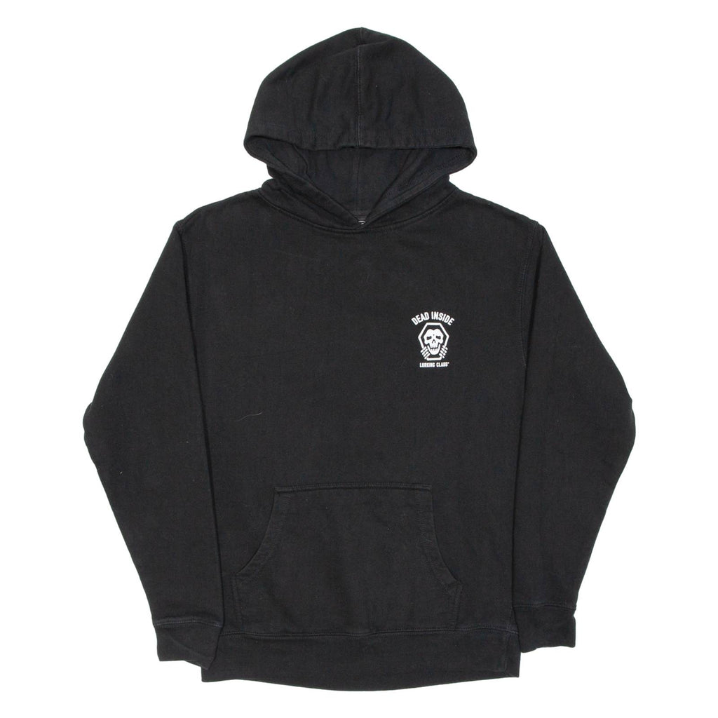 DEAD INSIDE Lurking Class Mens Black Hoodie XS